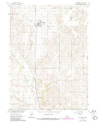 Petersburg Nebraska Historical topographic map, 1:24000 scale, 7.5 X 7.5 Minute, Year 1963