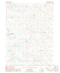 Philbrick Lake Nebraska Historical topographic map, 1:24000 scale, 7.5 X 7.5 Minute, Year 1985