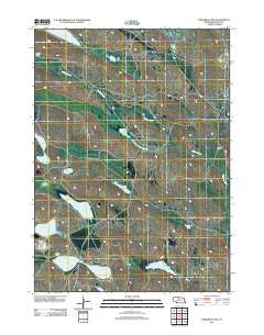 Philbrick Lake Nebraska Historical topographic map, 1:24000 scale, 7.5 X 7.5 Minute, Year 2011
