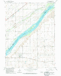 Phillips Nebraska Historical topographic map, 1:24000 scale, 7.5 X 7.5 Minute, Year 1962