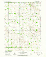 Pierce NW Nebraska Historical topographic map, 1:24000 scale, 7.5 X 7.5 Minute, Year 1963