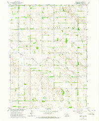 Pierce NW Nebraska Historical topographic map, 1:24000 scale, 7.5 X 7.5 Minute, Year 1963