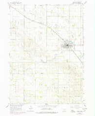 Pierce Nebraska Historical topographic map, 1:24000 scale, 7.5 X 7.5 Minute, Year 1963