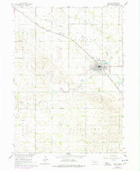 Pierce Nebraska Historical topographic map, 1:24000 scale, 7.5 X 7.5 Minute, Year 1963
