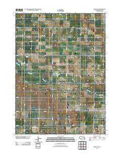 Pierce NW Nebraska Historical topographic map, 1:24000 scale, 7.5 X 7.5 Minute, Year 2011