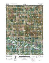 Pierce SE Nebraska Historical topographic map, 1:24000 scale, 7.5 X 7.5 Minute, Year 2011