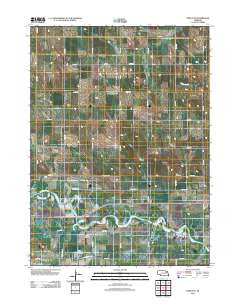 Pierce SE Nebraska Historical topographic map, 1:24000 scale, 7.5 X 7.5 Minute, Year 2011