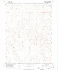 Pierson Ranch Nebraska Historical topographic map, 1:24000 scale, 7.5 X 7.5 Minute, Year 1972