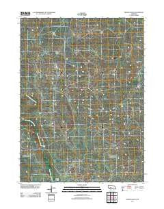 Pierson Ranch Nebraska Historical topographic map, 1:24000 scale, 7.5 X 7.5 Minute, Year 2011