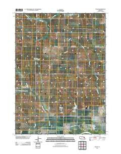 Pilger Nebraska Historical topographic map, 1:24000 scale, 7.5 X 7.5 Minute, Year 2011