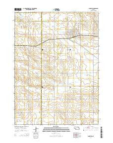 Plainview Nebraska Current topographic map, 1:24000 scale, 7.5 X 7.5 Minute, Year 2014
