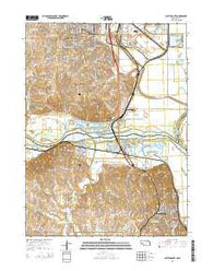 Plattsmouth Nebraska Current topographic map, 1:24000 scale, 7.5 X 7.5 Minute, Year 2014