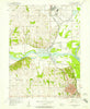 Plattsmouth Nebraska Historical topographic map, 1:24000 scale, 7.5 X 7.5 Minute, Year 1956