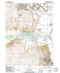 Plattsmouth Nebraska Historical topographic map, 1:24000 scale, 7.5 X 7.5 Minute, Year 1994