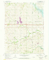 Pleasant Dale Nebraska Historical topographic map, 1:24000 scale, 7.5 X 7.5 Minute, Year 1964