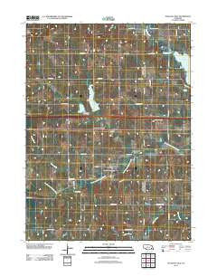 Pleasant Dale Nebraska Historical topographic map, 1:24000 scale, 7.5 X 7.5 Minute, Year 2011