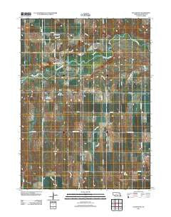 Pleasanton Nebraska Historical topographic map, 1:24000 scale, 7.5 X 7.5 Minute, Year 2011