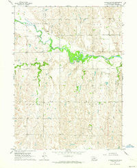 Pleasanton NW Nebraska Historical topographic map, 1:24000 scale, 7.5 X 7.5 Minute, Year 1962