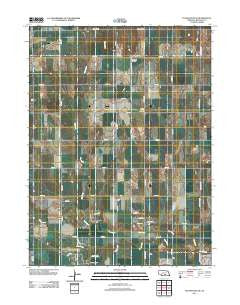 Pleasanton SE Nebraska Historical topographic map, 1:24000 scale, 7.5 X 7.5 Minute, Year 2011