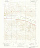 Point Of Rocks Nebraska Historical topographic map, 1:24000 scale, 7.5 X 7.5 Minute, Year 1972