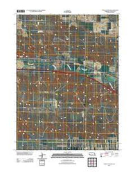 Point of Rocks Nebraska Historical topographic map, 1:24000 scale, 7.5 X 7.5 Minute, Year 2011