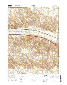 Point of Rocks Nebraska Current topographic map, 1:24000 scale, 7.5 X 7.5 Minute, Year 2014