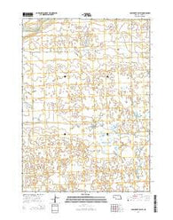Pole Creek Valley Nebraska Current topographic map, 1:24000 scale, 7.5 X 7.5 Minute, Year 2014