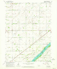 Polk NW Nebraska Historical topographic map, 1:24000 scale, 7.5 X 7.5 Minute, Year 1962