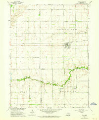 Polk Nebraska Historical topographic map, 1:24000 scale, 7.5 X 7.5 Minute, Year 1962