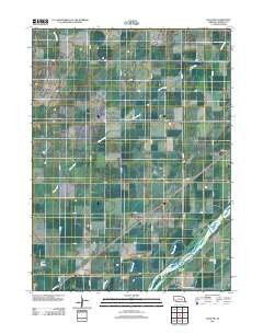 Polk NW Nebraska Historical topographic map, 1:24000 scale, 7.5 X 7.5 Minute, Year 2011