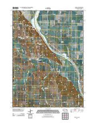 Ponca Nebraska Historical topographic map, 1:24000 scale, 7.5 X 7.5 Minute, Year 2011