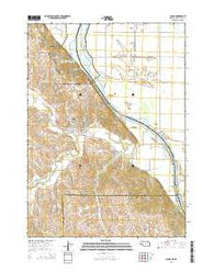 Ponca Nebraska Current topographic map, 1:24000 scale, 7.5 X 7.5 Minute, Year 2014