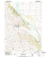 Ponca Nebraska Historical topographic map, 1:24000 scale, 7.5 X 7.5 Minute, Year 1994