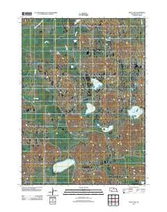 Pony Lake Nebraska Historical topographic map, 1:24000 scale, 7.5 X 7.5 Minute, Year 2011
