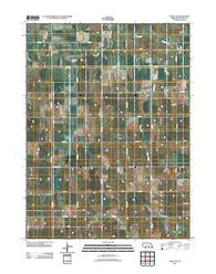 Poole NE Nebraska Historical topographic map, 1:24000 scale, 7.5 X 7.5 Minute, Year 2011