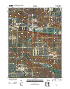 Potter Nebraska Historical topographic map, 1:24000 scale, 7.5 X 7.5 Minute, Year 2011