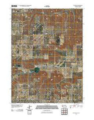 Potter SE Nebraska Historical topographic map, 1:24000 scale, 7.5 X 7.5 Minute, Year 2010