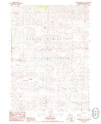 Powderhorn Valley Nebraska Historical topographic map, 1:24000 scale, 7.5 X 7.5 Minute, Year 1985