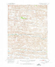 Powderhorn Valley Nebraska Historical topographic map, 1:62500 scale, 15 X 15 Minute, Year 1950