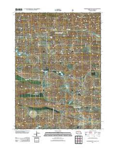 Powderhorn Valley Nebraska Historical topographic map, 1:24000 scale, 7.5 X 7.5 Minute, Year 2011