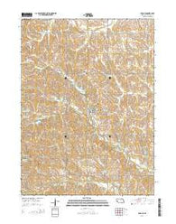 Prague Nebraska Current topographic map, 1:24000 scale, 7.5 X 7.5 Minute, Year 2014