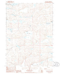 Pratt Valley Nebraska Historical topographic map, 1:24000 scale, 7.5 X 7.5 Minute, Year 1985
