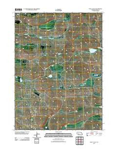 Pratt Valley Nebraska Historical topographic map, 1:24000 scale, 7.5 X 7.5 Minute, Year 2011