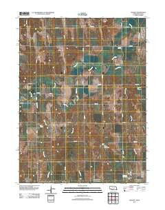 Precept Nebraska Historical topographic map, 1:24000 scale, 7.5 X 7.5 Minute, Year 2011