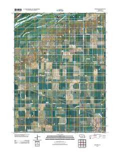 Prosser Nebraska Historical topographic map, 1:24000 scale, 7.5 X 7.5 Minute, Year 2011