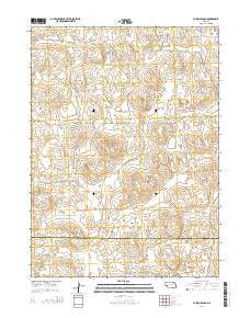 Pullen Ranch Nebraska Current topographic map, 1:24000 scale, 7.5 X 7.5 Minute, Year 2014