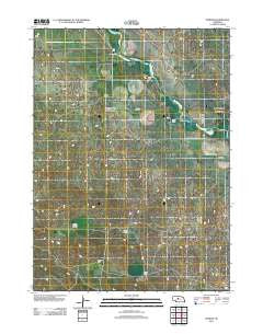 Purdum Nebraska Historical topographic map, 1:24000 scale, 7.5 X 7.5 Minute, Year 2011