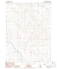 Purdum NE Nebraska Historical topographic map, 1:24000 scale, 7.5 X 7.5 Minute, Year 1986