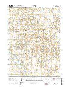 Purdum NE Nebraska Current topographic map, 1:24000 scale, 7.5 X 7.5 Minute, Year 2014