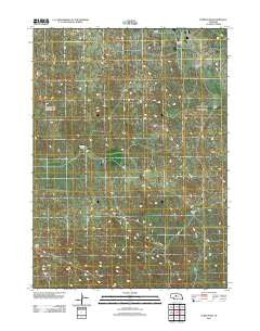 Purdum SW Nebraska Historical topographic map, 1:24000 scale, 7.5 X 7.5 Minute, Year 2011